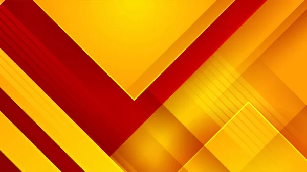 Abstrato Fundo Vermelho Amarelo Design Para Cartaz Modelo Web Pano —  Vetores de Stock