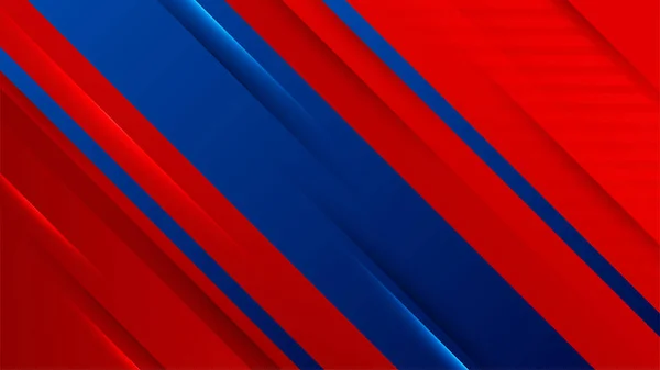 抽象的蓝色和红色背景 — 图库矢量图片