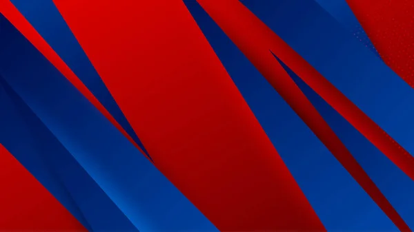抽象的な背景が青と赤 — ストックベクタ