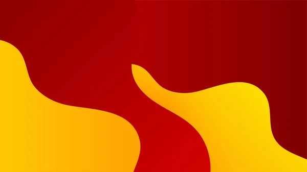 要旨赤と黄色の背景 ポスター ウェブ上のテンプレート バナー パンフレット ウェブサイト チラシ ランディングページ プレゼンテーション 証明書 — ストックベクタ