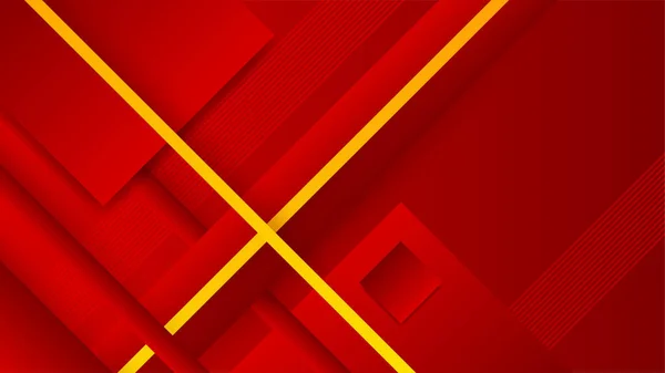 Abstracte Rode Gele Achtergrond Ontwerp Voor Poster Template Web Achtergrond — Stockvector