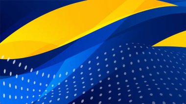 Soyut mavi ve sarı arka plan. Poster tasarımı, web üzerinde şablon, arkaplan, afiş, broşür, web sitesi, broşür, broşür, broşür, iniş sayfası, sunum, sertifika ve webinar