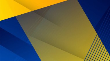 Soyut mavi ve sarı arka plan. Poster tasarımı, web üzerinde şablon, arkaplan, afiş, broşür, web sitesi, broşür, broşür, broşür, iniş sayfası, sunum, sertifika ve webinar