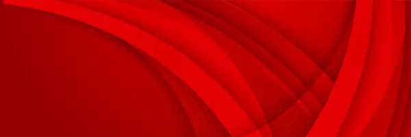 Abstraktní Červený Prapor Pozadí Abstraktní Design Banneru Odstínech Červené Červený — Stockový vektor
