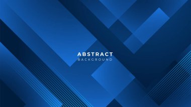 Koyu Mavi Soyut Arkaplan