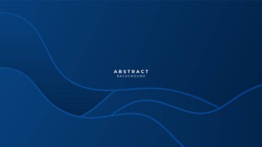 Koyu Mavi Soyut Arkaplan