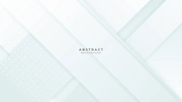 Abstracte Witte Vorm Met Futuristische Concept Achtergrond Vector Abstract Grijs — Stockvector