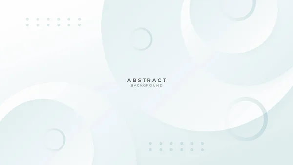 Abstraktní Bílý Tvar Futuristickým Pojetím Pozadí Vektorové Abstraktní Šedé Geometrické — Stockový vektor