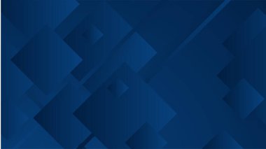 Dinamik ışıkları olan soyut mavi arkaplan posteri. Teknoloji ağ vektör çizimi.