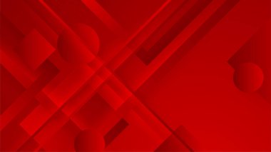 Kırmızı gradyan üzerinde soyut çizgiler desen teknolojisi