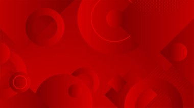 Kırmızı gradyan üzerinde soyut çizgiler desen teknolojisi