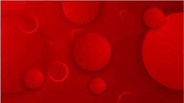 Metin için geometrik şekilleri ve alanı olan soyut kırmızı arkaplan.