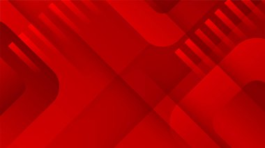 geometrik kırmızı arka plan