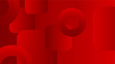 geometrik kırmızı arka plan