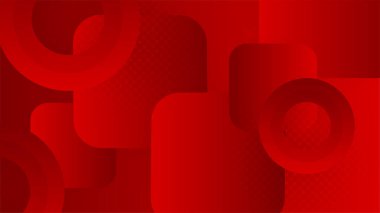 geometrik kırmızı arka plan