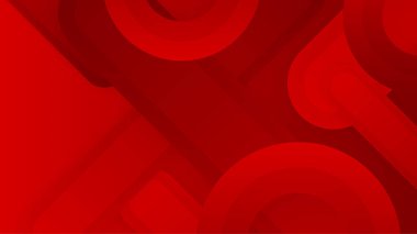 geometrik kırmızı arka plan