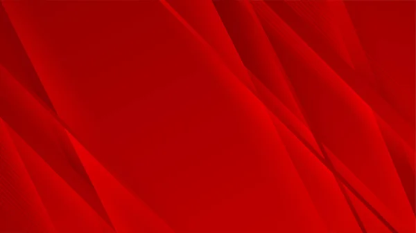 Tecnología Patrones Líneas Abstractas Sobre Fondo Gradientes Rojos — Archivo Imágenes Vectoriales