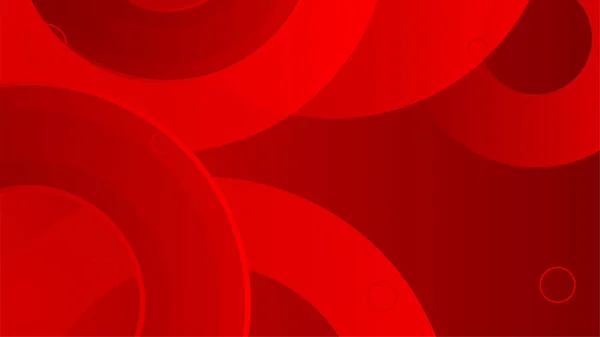 Résumé Fond Rouge Géométrique — Image vectorielle
