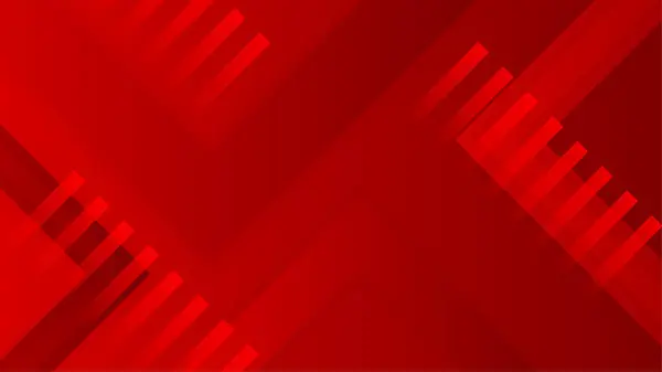Abstrakter Geometrischer Roter Hintergrund — Stockvektor