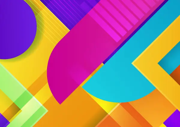 Красочный Абстрактный Фон Современные Абстрактные Обложки Минимальный Дизайн Обложек Цветной — стоковый вектор