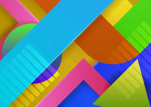 Farbenfroher Abstrakter Hintergrund Moderne Abstrakte Einbände Minimalistisches Cover Design Bunte — Stockvektor