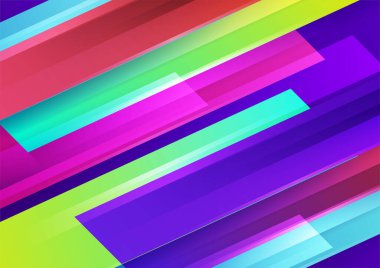 Renkli soyut arka plan. Modern soyut kapaklar, minimal kapaklar tasarım. Renkli geometrik arkaplan, vektör çizimi.