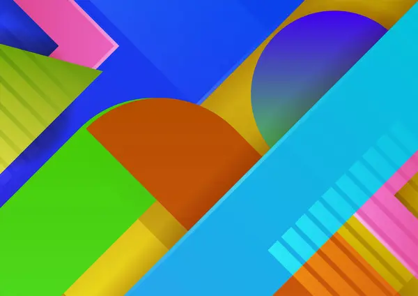 Farbenfroher Abstrakter Hintergrund Moderne Abstrakte Einbände Minimalistisches Cover Design Bunte — Stockvektor