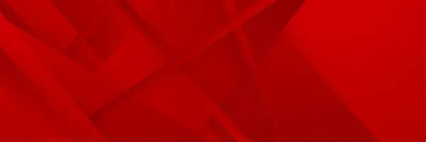 Futurystyczna Technologia Cyfrowa Abstrakcyjny Czerwony Kolorowy Baner Projektowy Streszczenie Czerwonego — Wektor stockowy