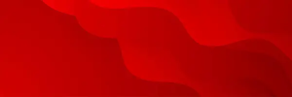 Banner Diseño Colorido Abstracto Digital Tecnología Futurista Fondo Banner Rojo — Archivo Imágenes Vectoriales