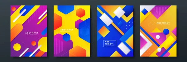 Barevné Abstraktní Zázemí Pro Plakát Obal Brožuru Prezentaci Výroční Zprávu — Stockový vektor