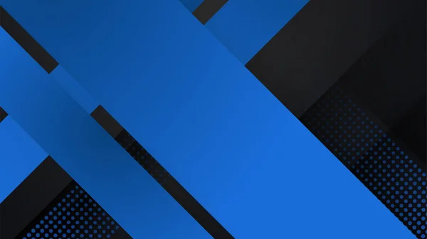 Синій Абстрактний Футуристичний Геометричний Політехнологічний Фон Наука Технології Векторні Ілюстрації — стоковий вектор