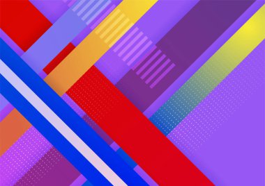 Renkli gradyan şekil soyut arkaplan. Sunum tasarımı, el ilanı, sosyal medya kapağı, web pankartı, teknoloji afişi için modern modaya uygun taze renge sahip soyut bir arkaplan