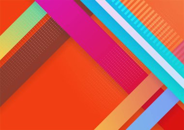 Renkli soyut arka plan dinamik dokulu geometrik element. Modern gradyan ışık vektörü çizimi.