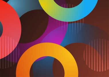 Renkli soyut arka plan dinamik dokulu geometrik element. Modern gradyan ışık vektörü çizimi.