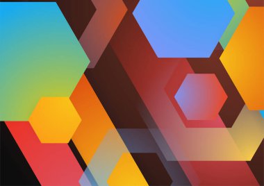 Renkli soyut arka plan dinamik dokulu geometrik element. Modern gradyan ışık vektörü çizimi.