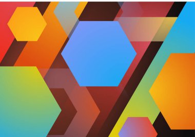 Renkli soyut arka plan dinamik dokulu geometrik element. Modern gradyan ışık vektörü çizimi.