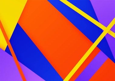 Yaratıcı tasarım için soyut renk arka plan seti