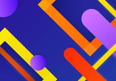 Yaratıcı tasarım için soyut renk arka plan seti