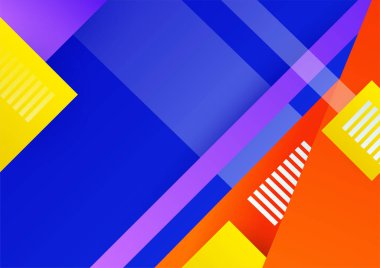 Yaratıcı tasarım için soyut renk arka plan seti