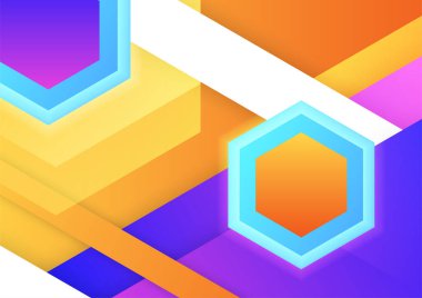 Poster kapağı tasarımı için soyut modayı değiştiren geometrik model arkaplan dokusu. En düşük renk eğimli pankart şablonu. Broşür için modern vektör dalga şekli