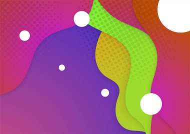 Poster kapağı tasarımı için soyut modayı değiştiren geometrik model arkaplan dokusu. En düşük renk eğimli pankart şablonu. Broşür için modern vektör dalga şekli