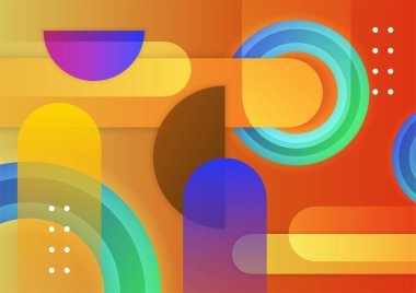 Poster kapağı tasarımı için soyut modayı değiştiren geometrik model arkaplan dokusu. En düşük renk eğimli pankart şablonu. Broşür için modern vektör dalga şekli