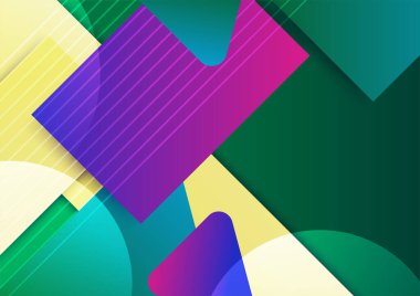 Modern renkli soyut arkaplan