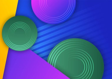 Modern renkli soyut arkaplan