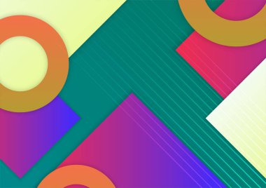 Modern renkli soyut arkaplan