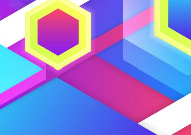 Modern renkli soyut arkaplan