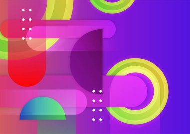 Modern renkli soyut arkaplan