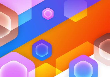 Modern renkli soyut arkaplan