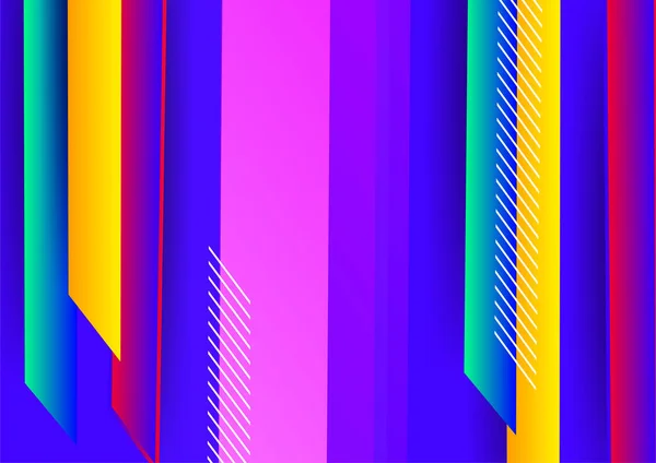 Vrolijke Abstracte Vorm Kleurrijke Design Achtergrond — Stockvector