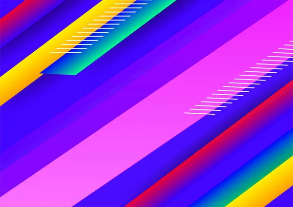 Forme Abstraite Joyeuse Fond Design Coloré — Image vectorielle
